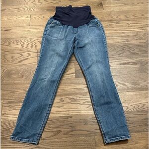 Indigo Blue Maternity Denim Jeans Women’s Size Large